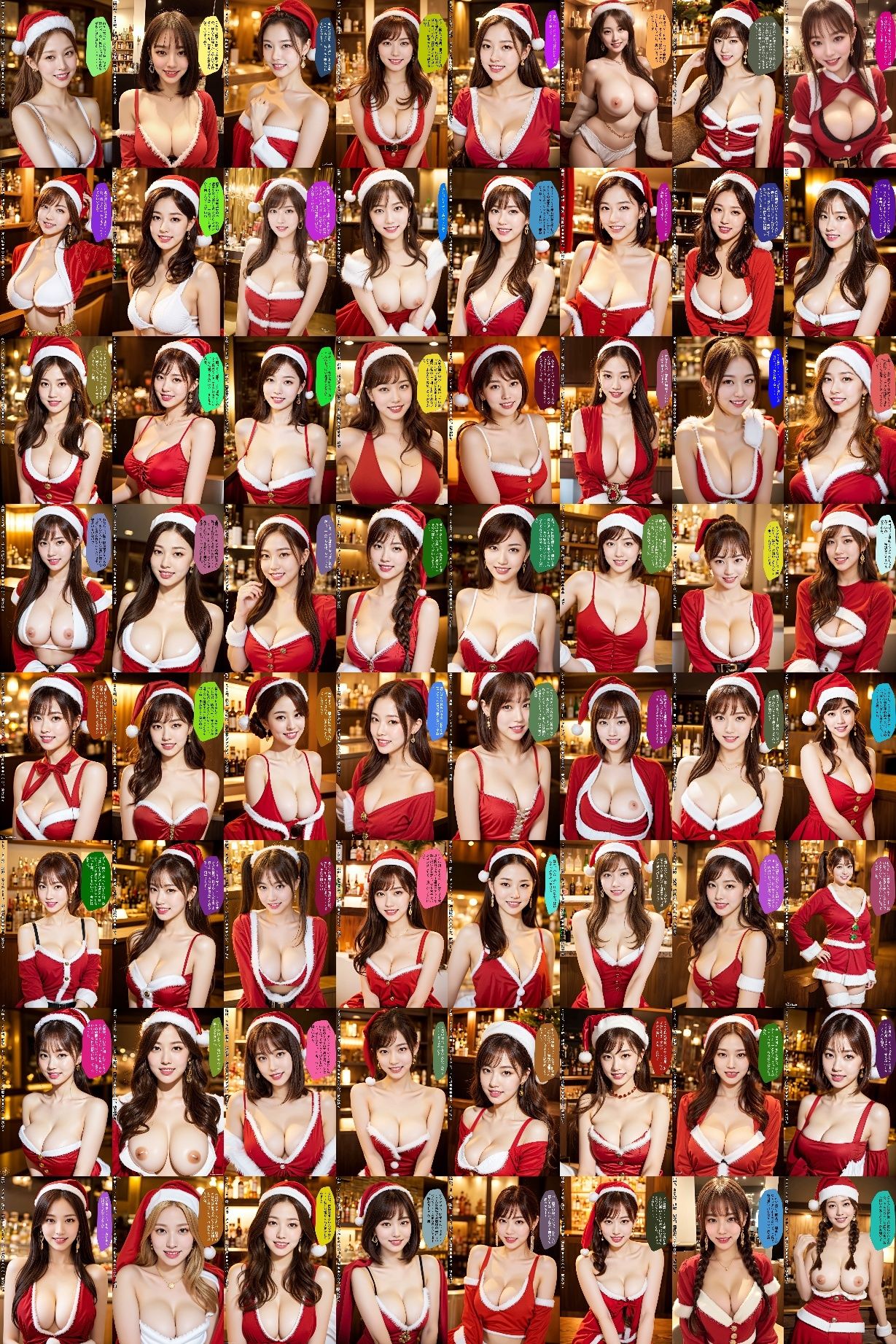 巨乳サンタのバー店員がエロすぎる件 vol.4（最終巻） - サンプル画像 9