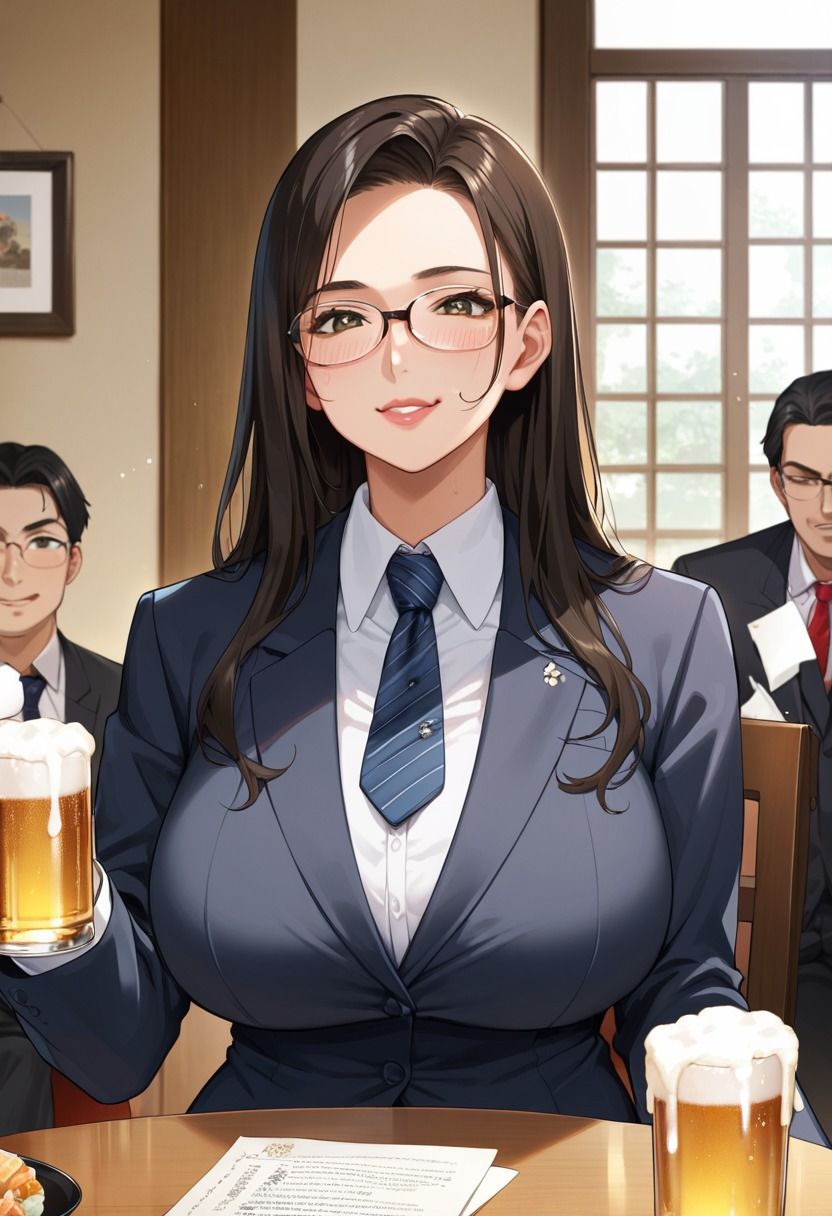 不倫性交  厳しい先輩人妻が快楽に堕ちる - サンプル画像 1