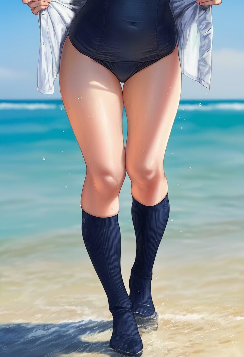 足裏スク水パーティー - サンプル画像 3