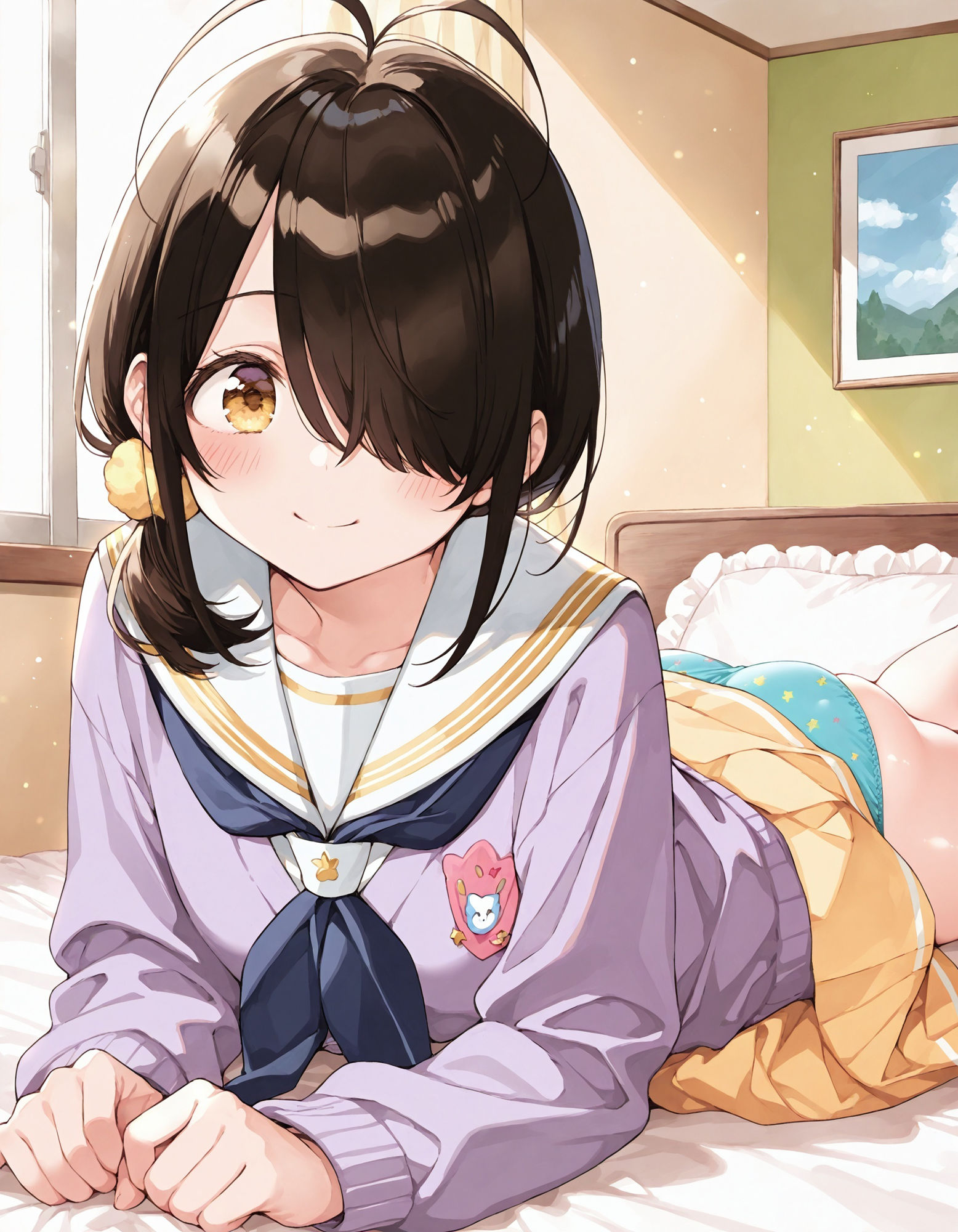 紫〇寺ことののパンチラ〜制服編〜 - サンプル画像 2