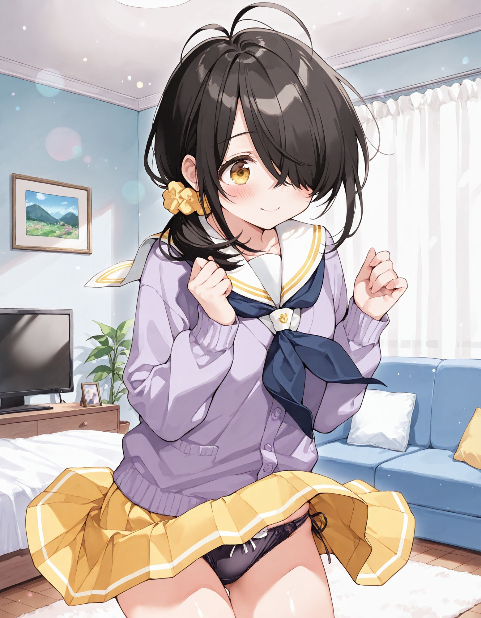 紫〇寺ことののパンチラ〜制服編〜 - サンプル画像 4