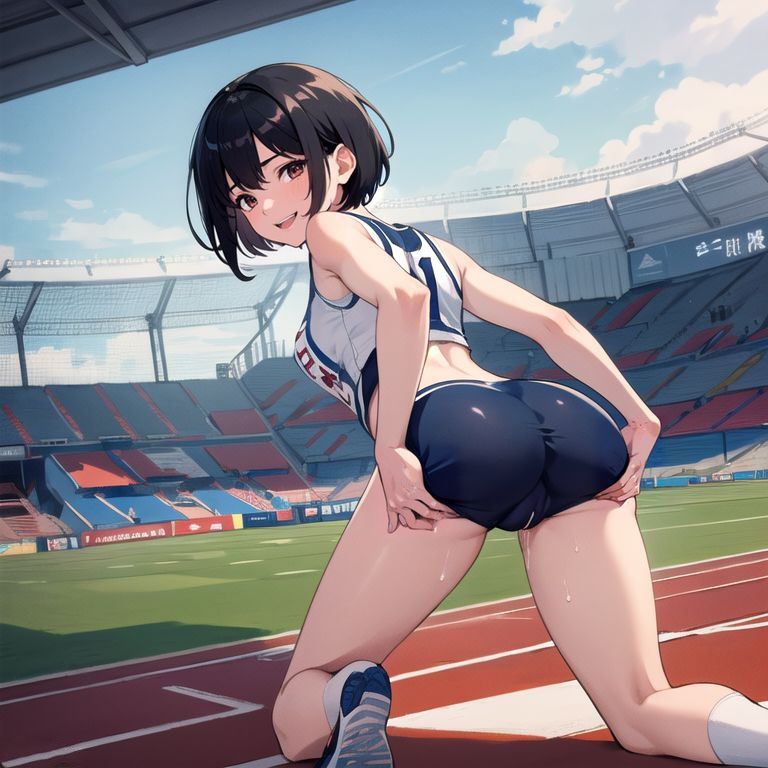 陸上部女子とエロいことした。 - サンプル画像 2