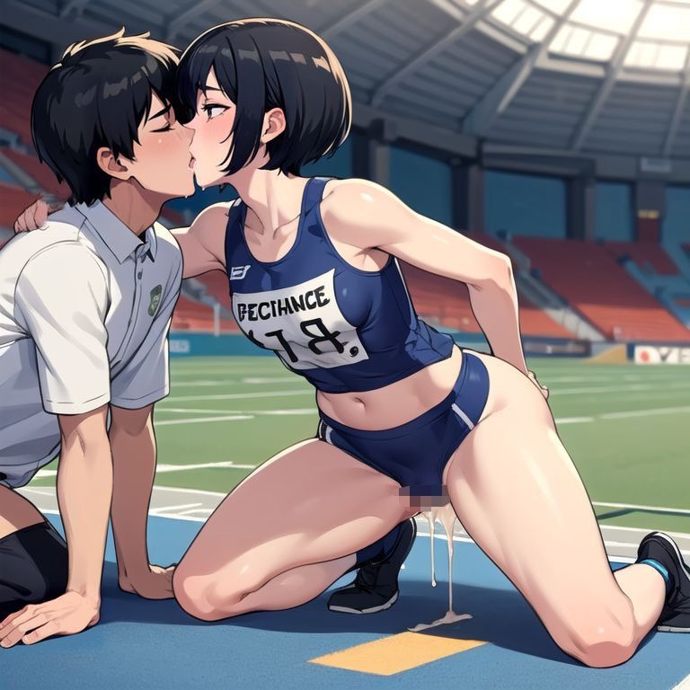 陸上部女子とエロいことした。 - サンプル画像 3