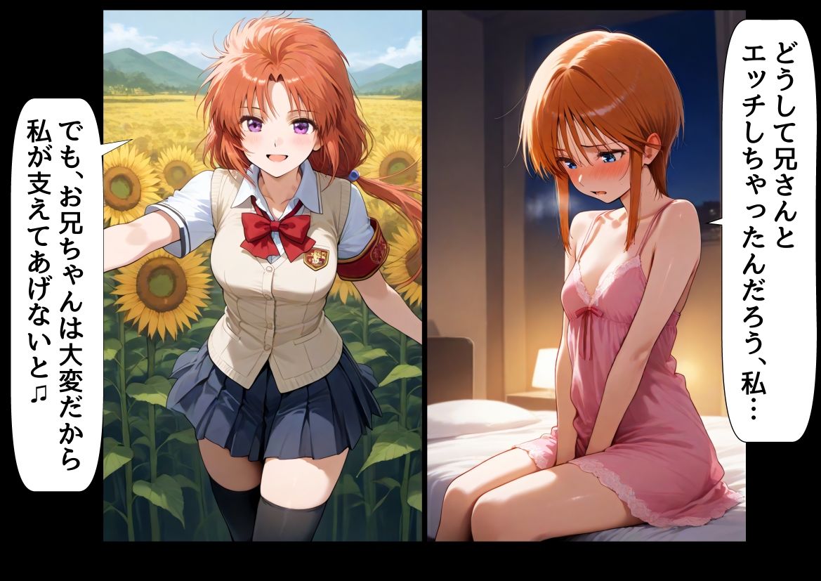 俺は大好きなマリーダのお兄ちゃんになる《セリフ有りCG版》〜《お兄ちゃんに転生》〜 - サンプル画像 7