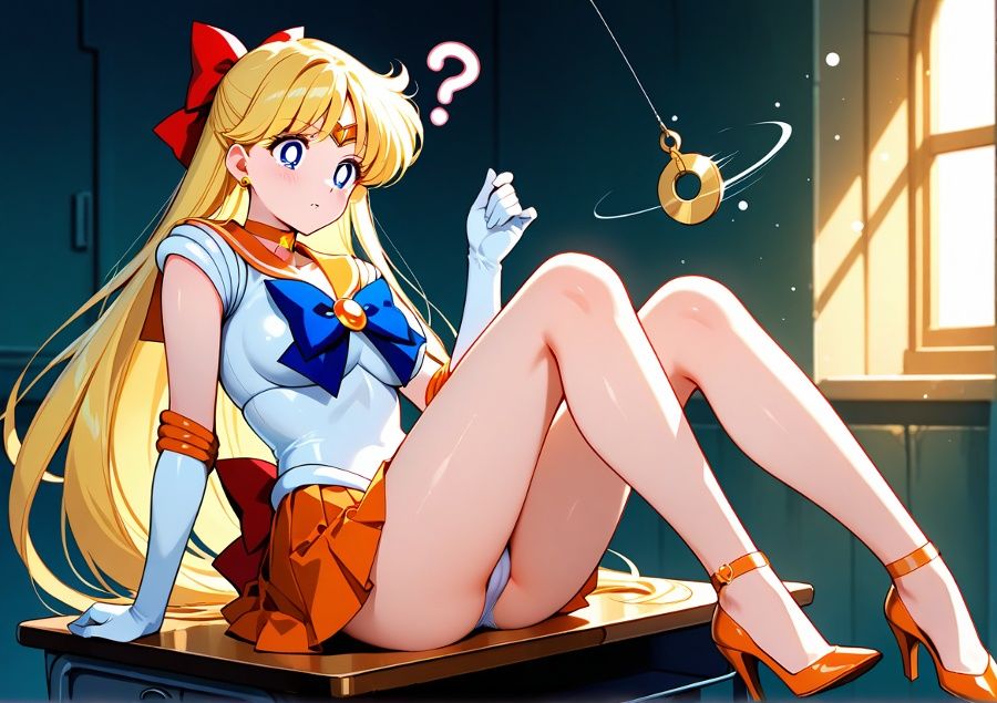 簡単催●で セーラー〇ィーナス が操り人形！？ - サンプル画像 1