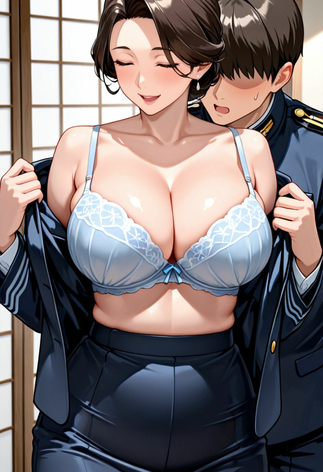 人妻不倫旅行  NTR温泉 - サンプル画像 1