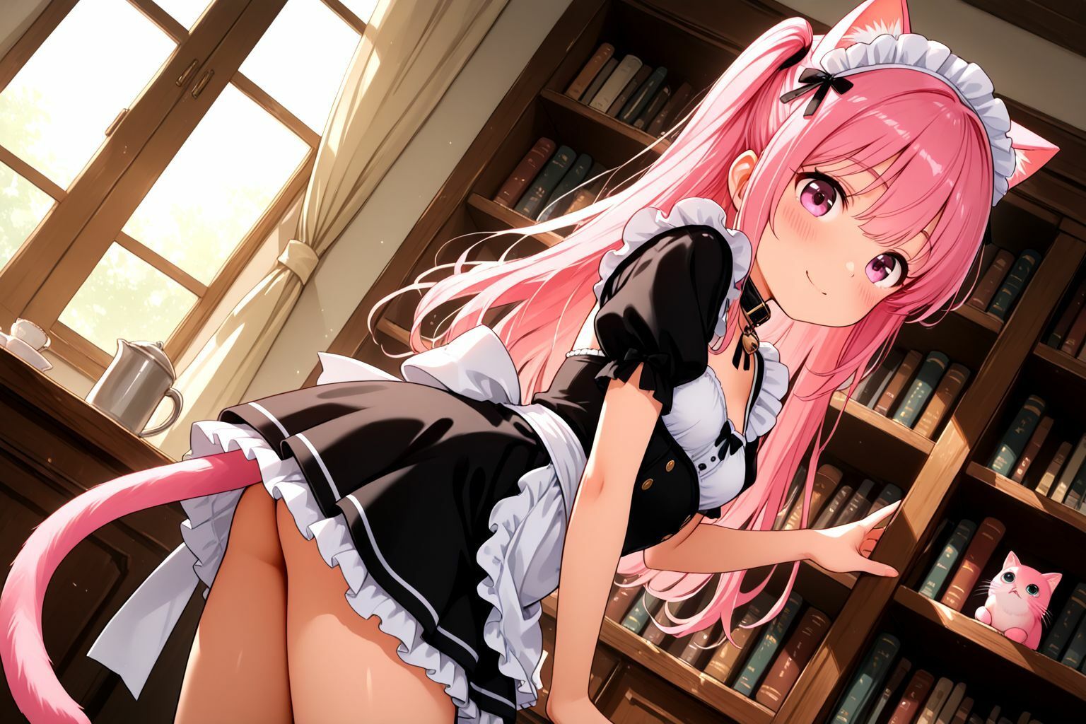 うちのえっちな専属ちっぱいネコミミメイドさん - サンプル画像 2