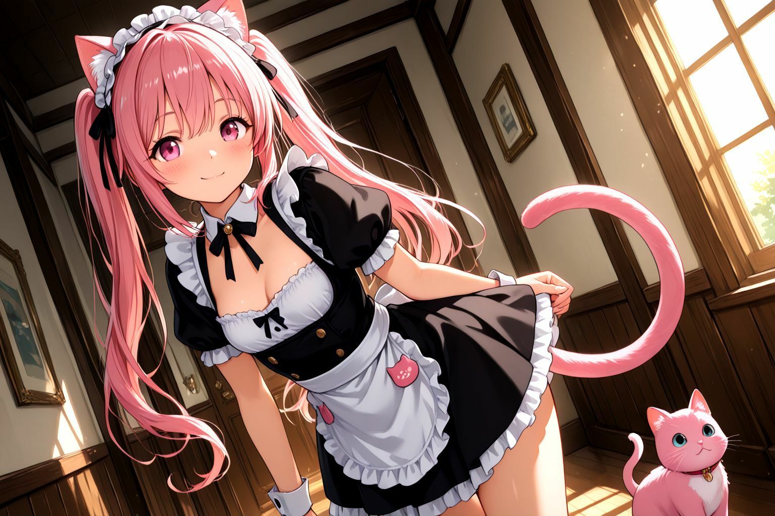 うちのえっちな専属ちっぱいネコミミメイドさん - サンプル画像 3