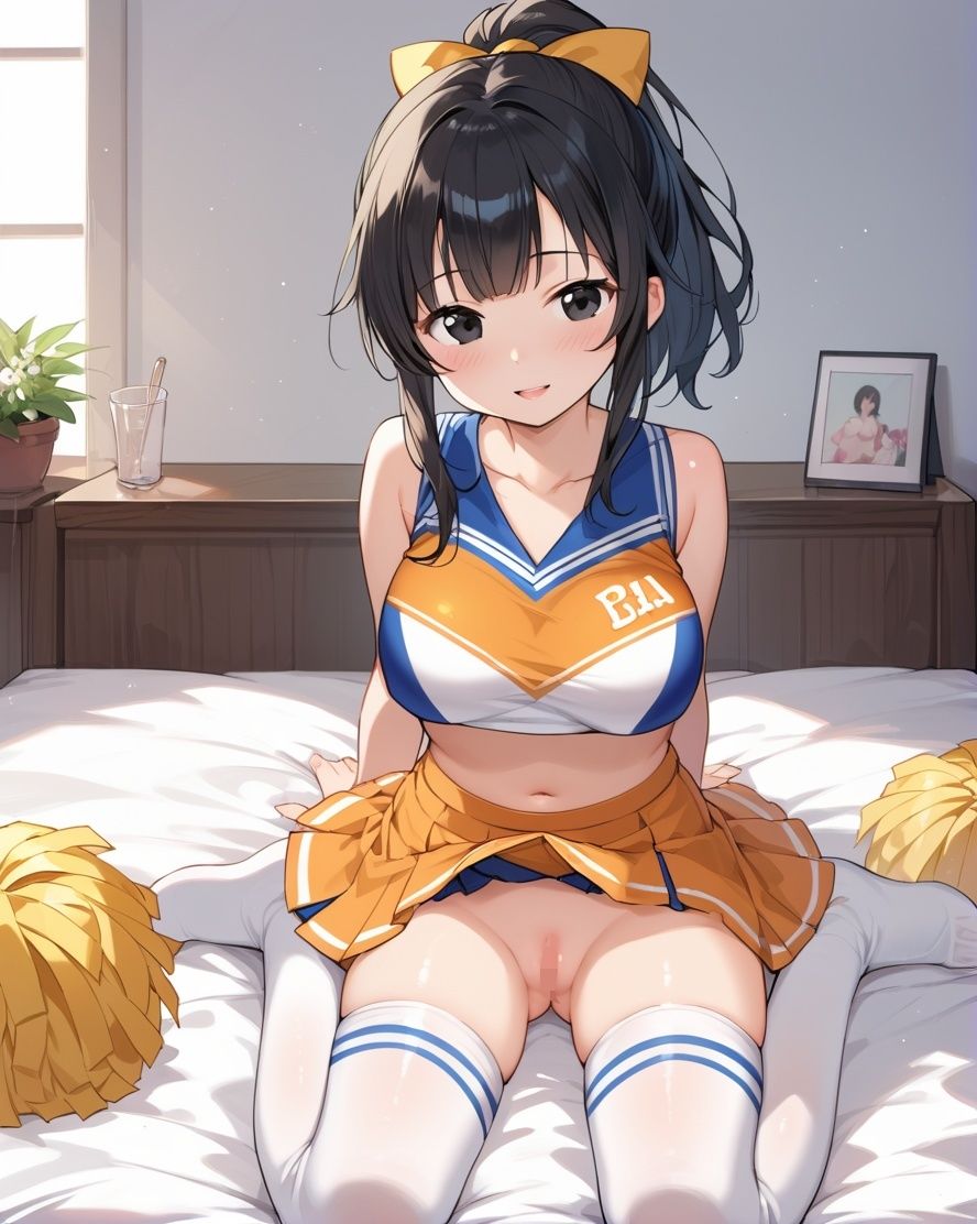 えちえちチアガールが童貞チンポの初SEXを全力応援 - サンプル画像 6