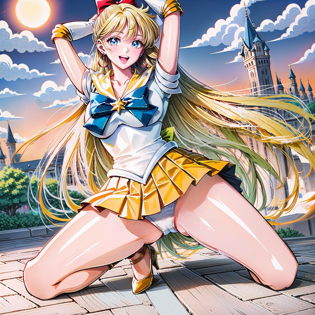 ギャルでビッチの美〇ちゃんはアヘ顔が板についてますね_SEXオナニーその他編 - サンプル画像 1