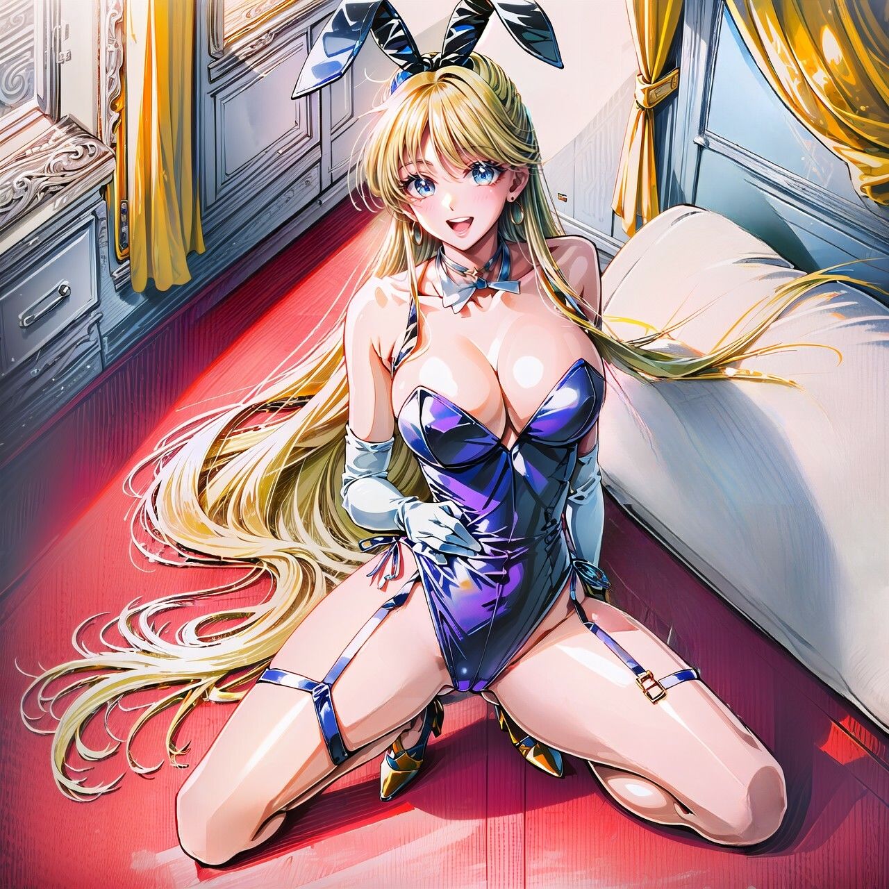 ギャルでビッチの美〇ちゃんはアヘ顔が板についてますね_SEXオナニーその他編 - サンプル画像 9