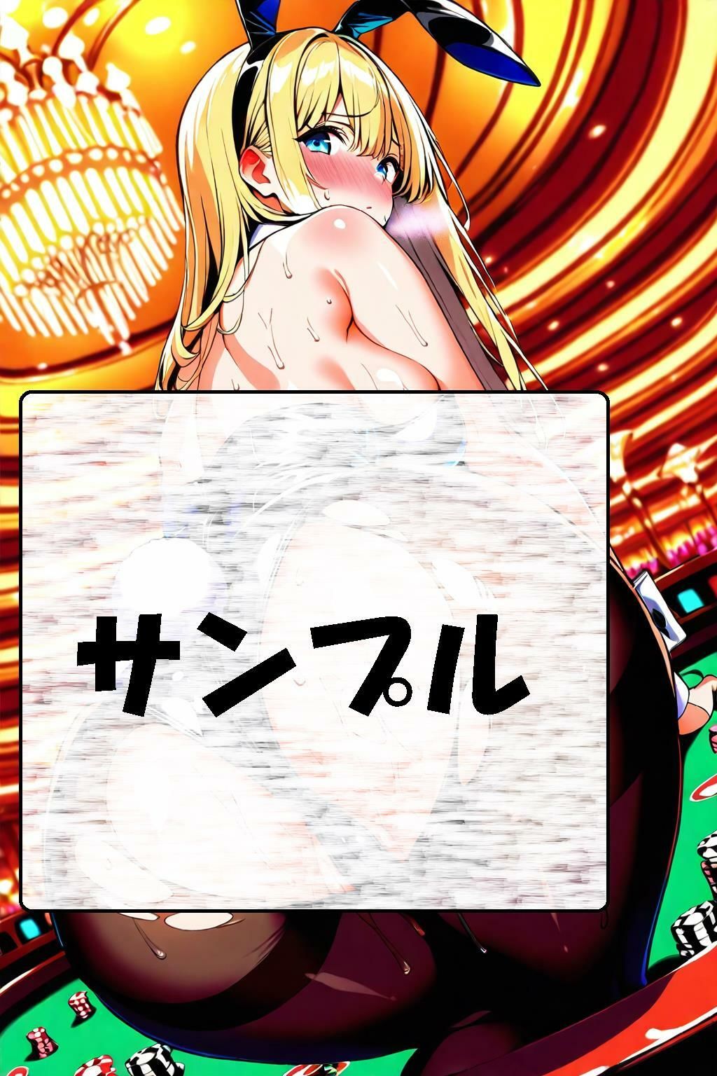 金髪バニーのご奉仕カジノ - サンプル画像 2