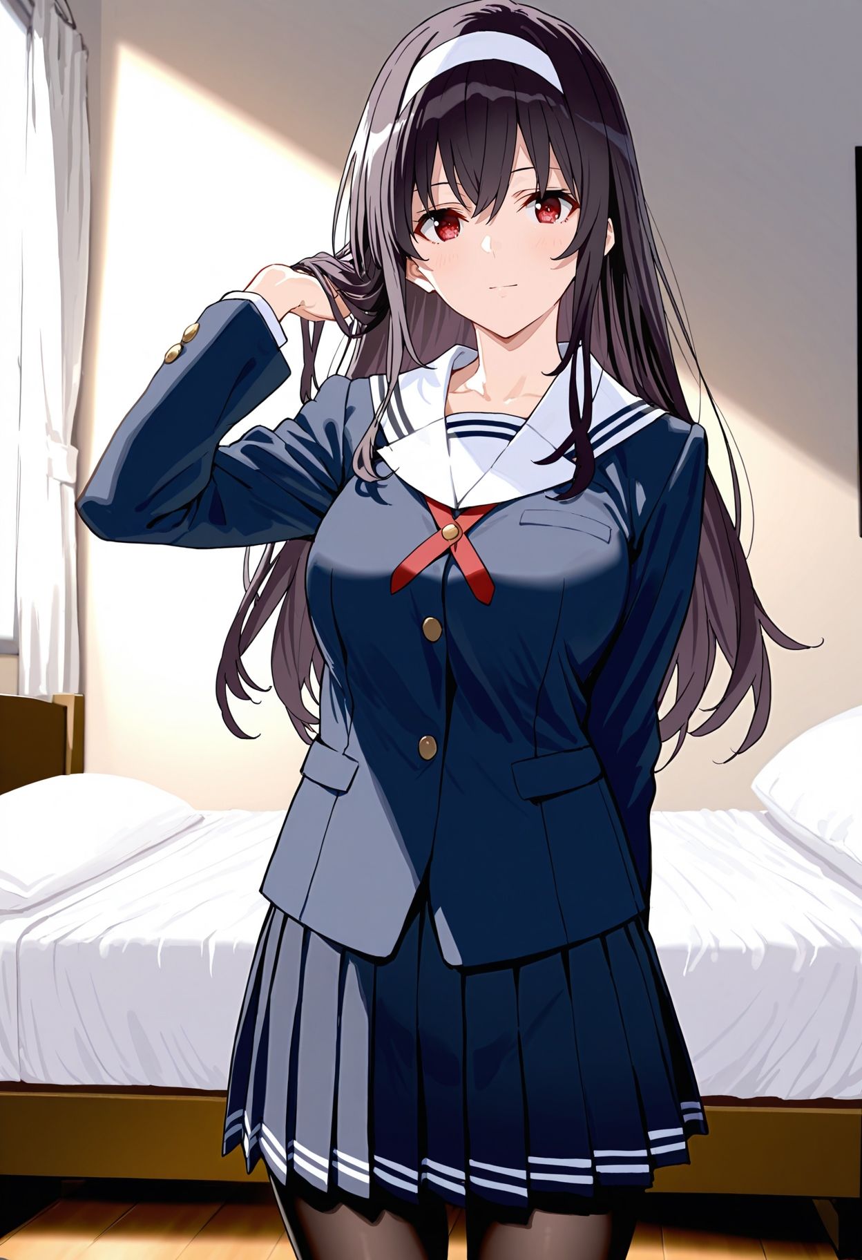 冴えカ◯ 霞ヶ◯詩羽 エロCG集 - サンプル画像 1