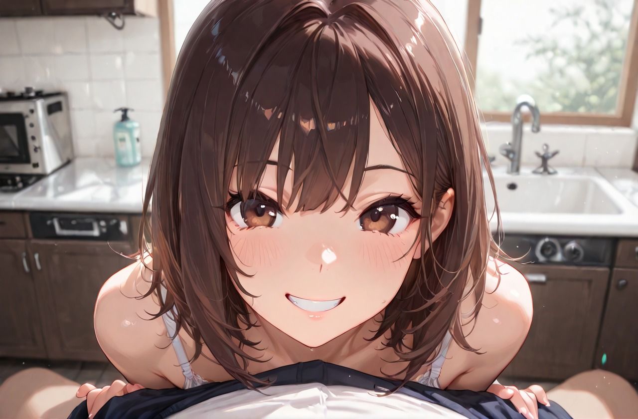 やたら密着してくる人妻お姉さん - サンプル画像 2