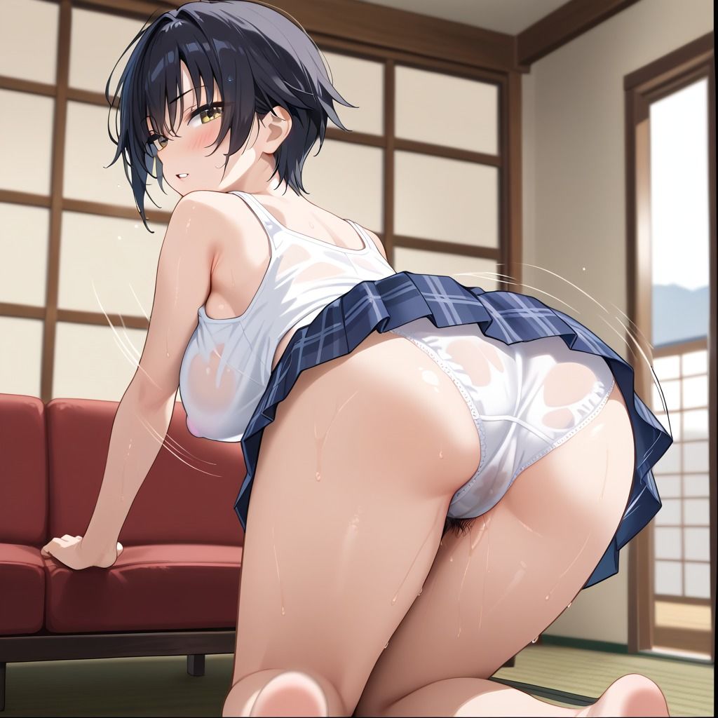 ボーイッシュな幼馴染がビン立ち処女乳首だったので、俺好みの専用おまんこに中出し調教しまくった話 - サンプル画像 1
