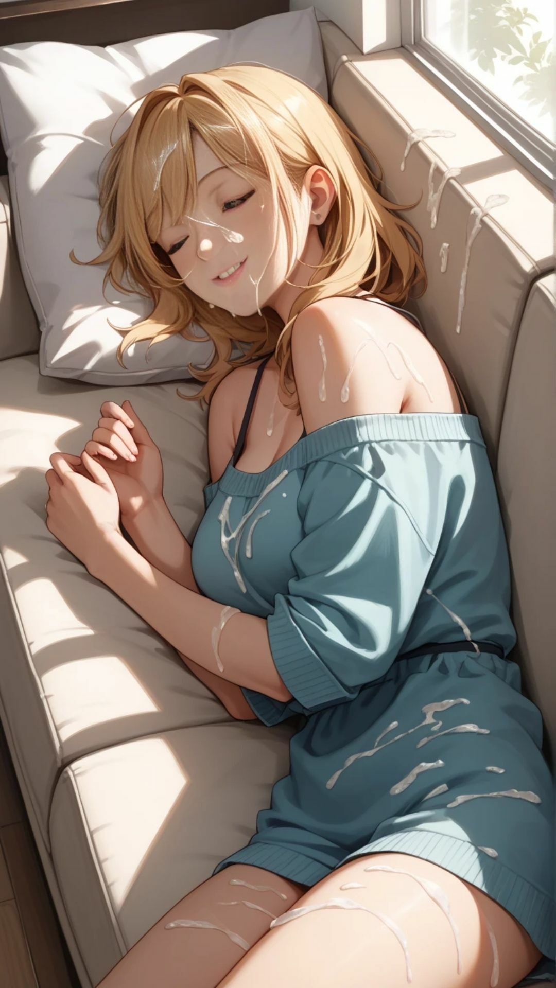 寝ているパートナーにしたいいろいろなコト - サンプル画像 1