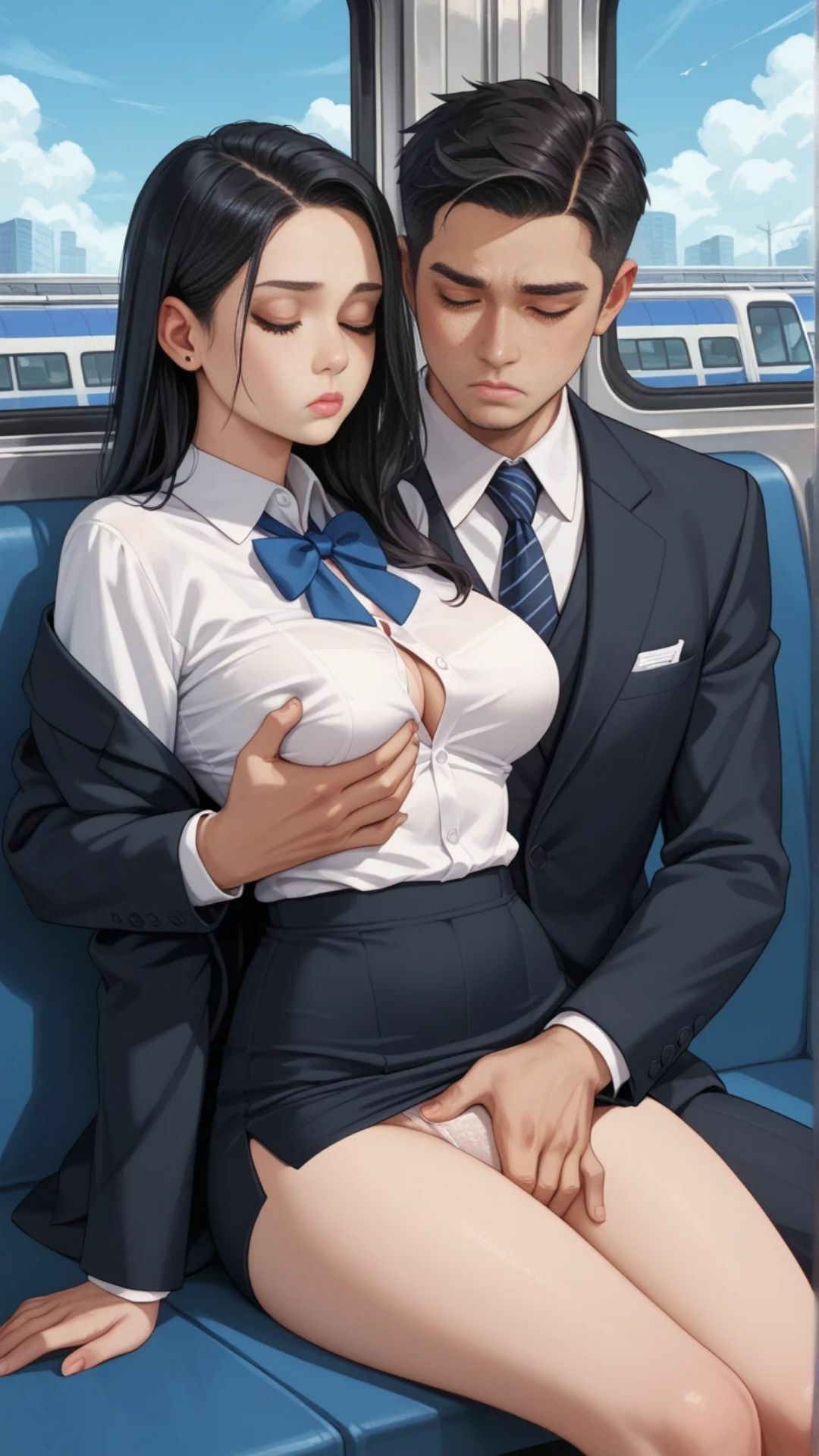 寝ているパートナーにしたいいろいろなコト - サンプル画像 6