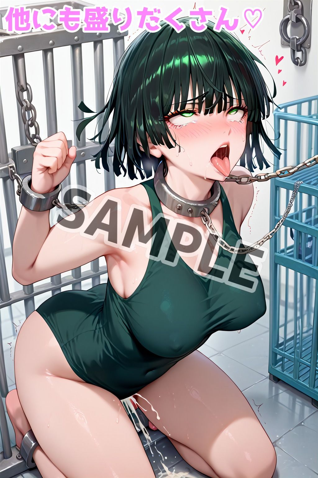 メス堕ち！地獄の女王フブキ様でもチンポには勝てなかった【セリフ付きイラスト付き】 - サンプル画像 8
