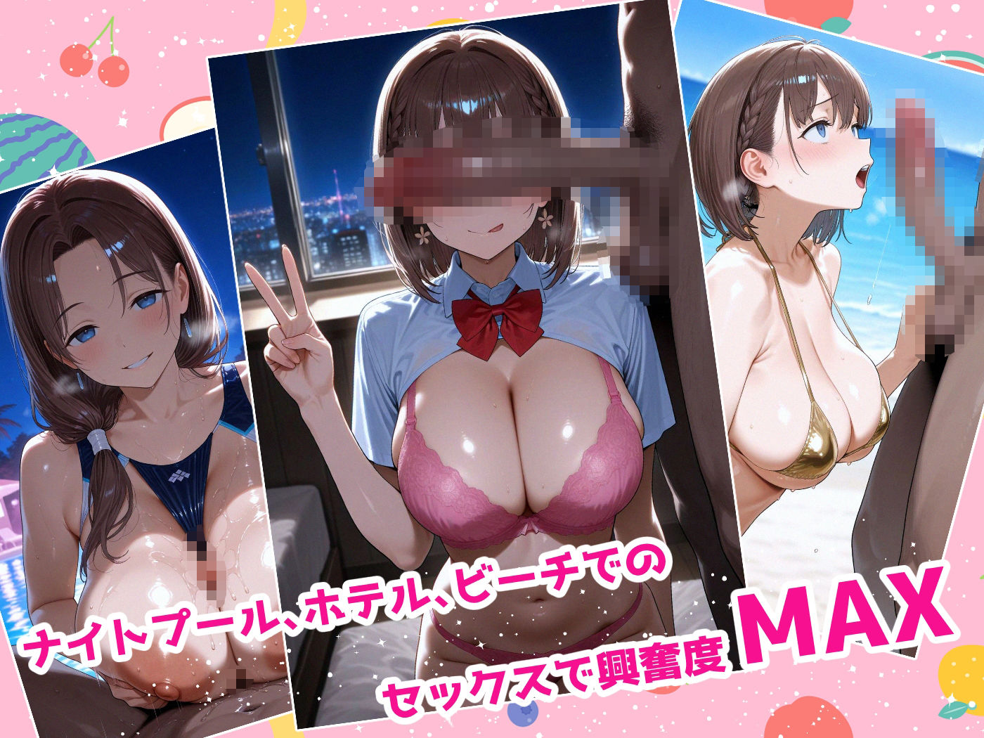 リゾートでセックス -たわわ- - サンプル画像 3