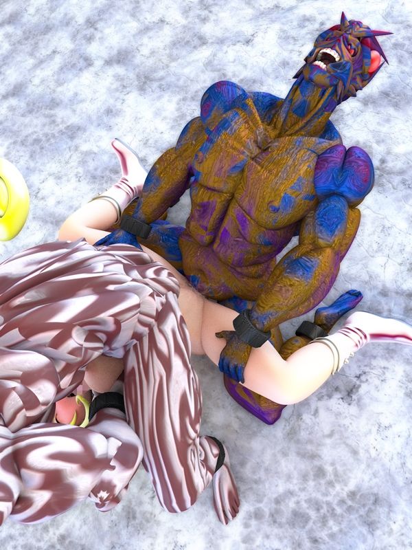 伝説の戦士ハーティアVS怪人デュアル＆怪人ギャブル - サンプル画像 2
