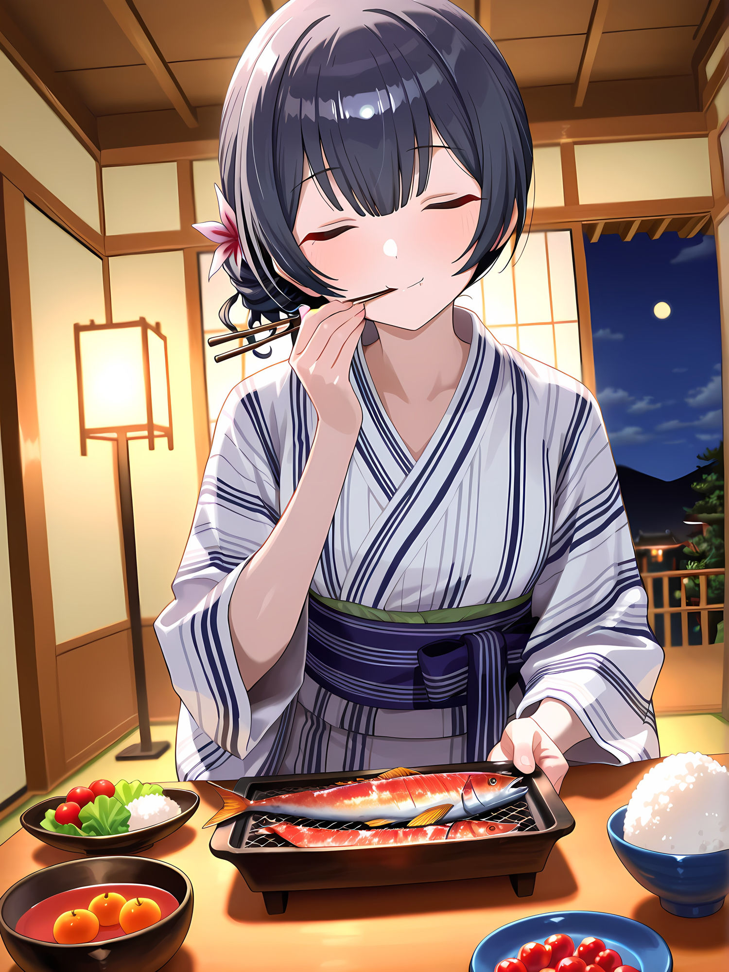 彼女としっぽり温泉でセックス！杜◯凛世 - サンプル画像 9