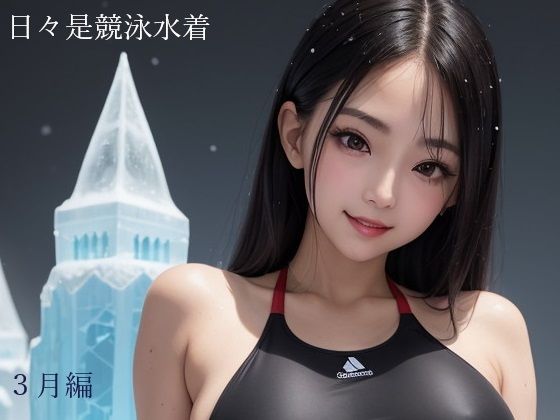 日々是競泳水着の彼女【3月】