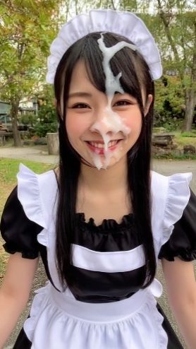 顔射後の余韻 - メイド編 Vol.1 - サンプル画像 1
