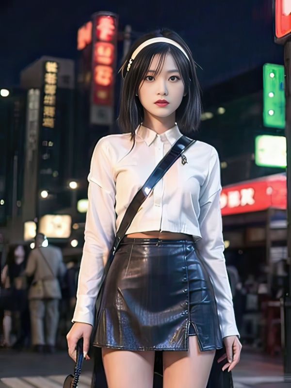 【AI実写】現代に蘇った羌瘣 ── 街角の剣士グラビア写真集 Vol.2 - サンプル画像 5