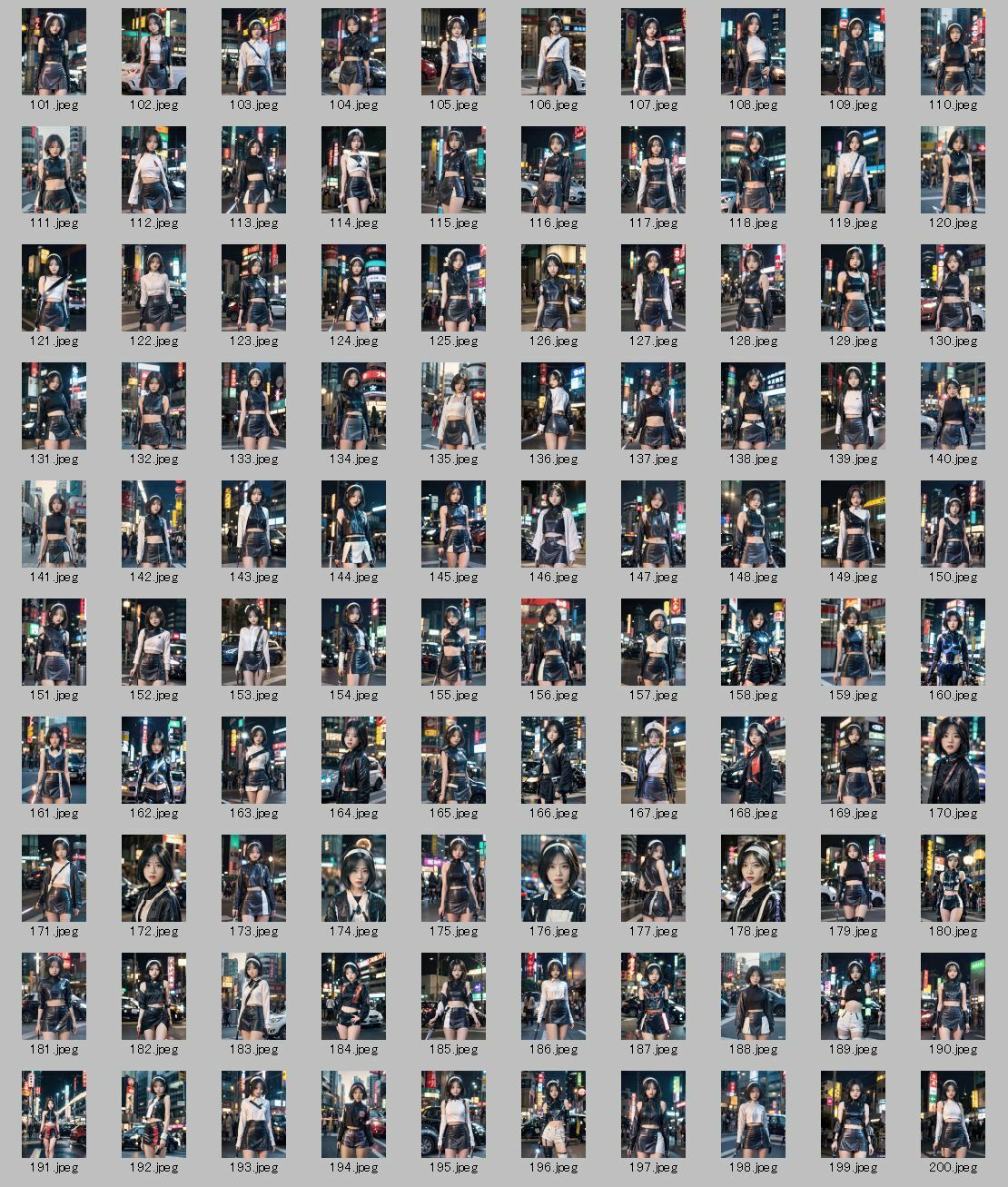 【AI実写】現代に蘇った羌瘣 ── 街角の剣士グラビア写真集 Vol.2 - サンプル画像 6