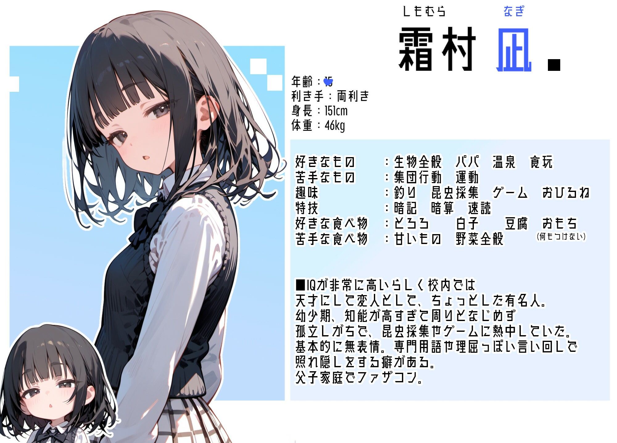 ふれる。不思議少女  霜村凪の観察日記 - サンプル画像 1