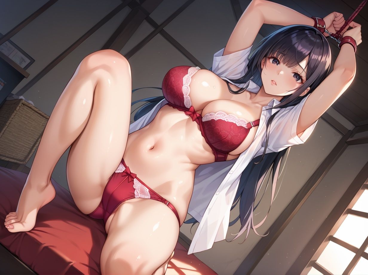 処女っぽい女子校生縛って  メス堕ちさせてみた - サンプル画像 2