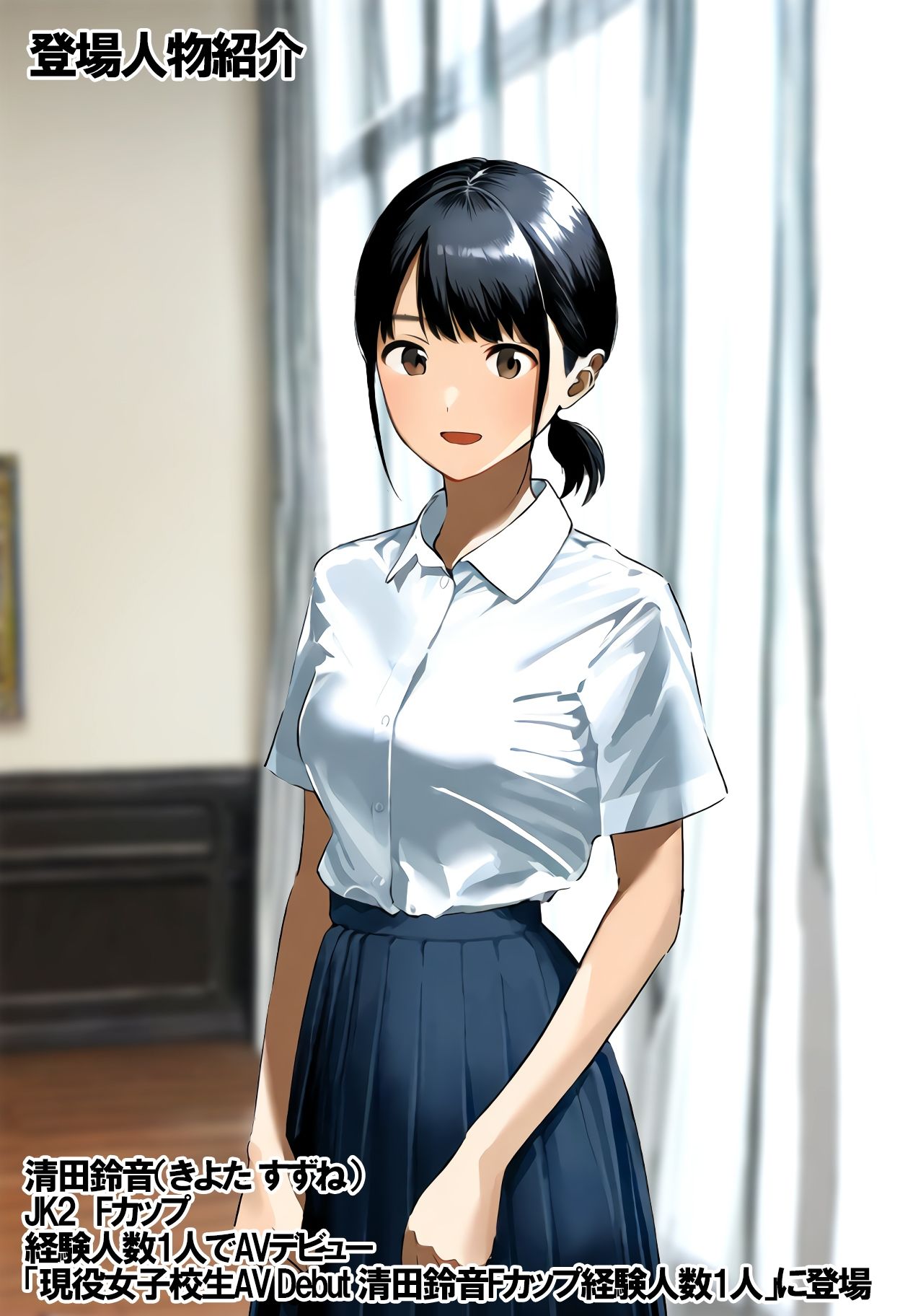 現役女子校生AV Debut 清田鈴音ヌードウォーキング動画【お試し版】 - サンプル画像 1