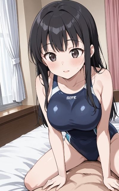 狙われた競泳水着 マッサージって言ってたのに・・・ - サンプル画像 9