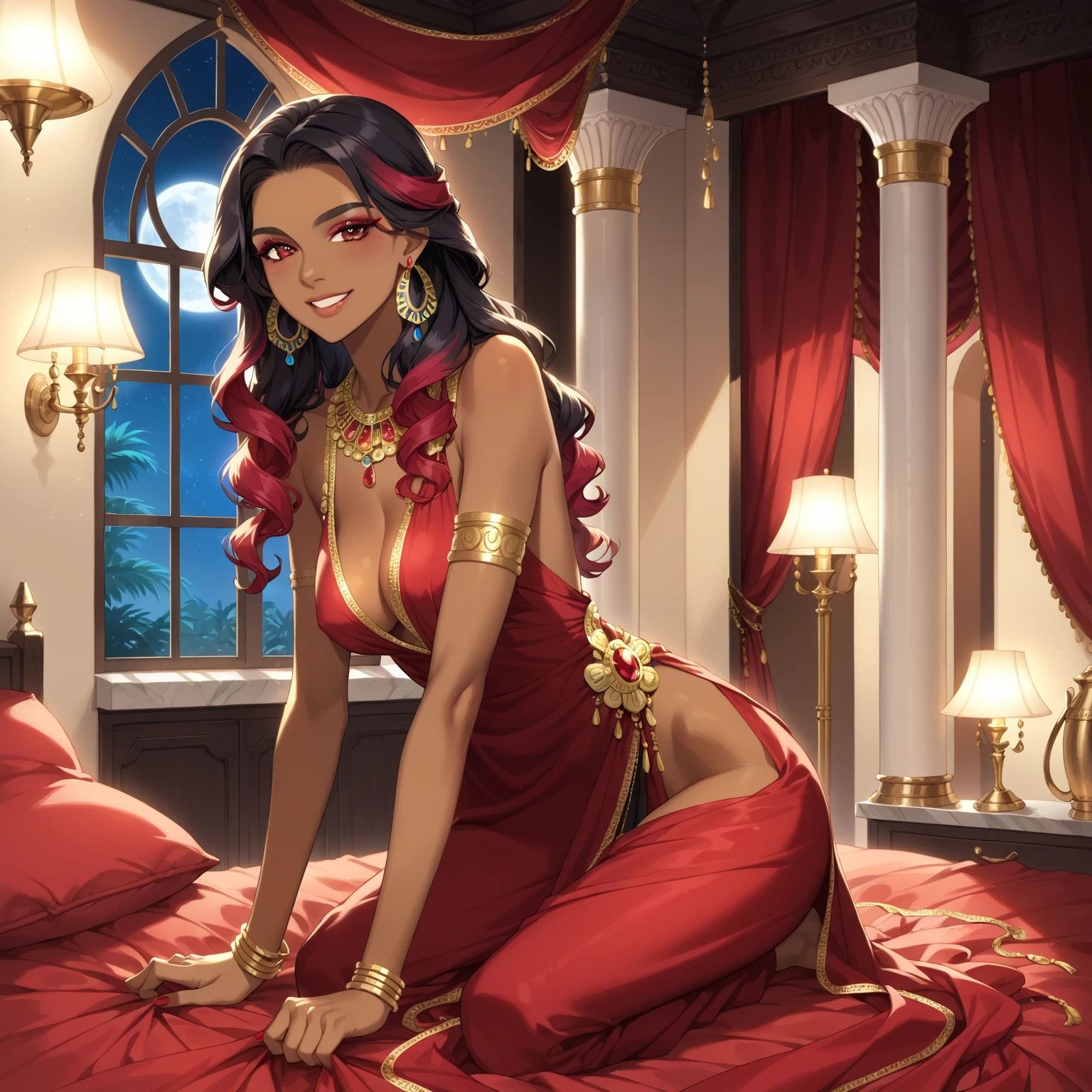アラビア王のハーレム旅行記 - 新妻探し千夜一夜 - （ももんミニストーリー3） - サンプル画像 3