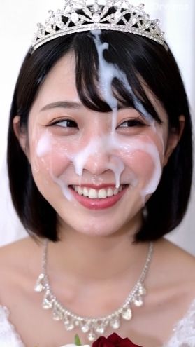 顔射後の余韻 - ウェディングドレス編 Vol.1 - サンプル画像 2