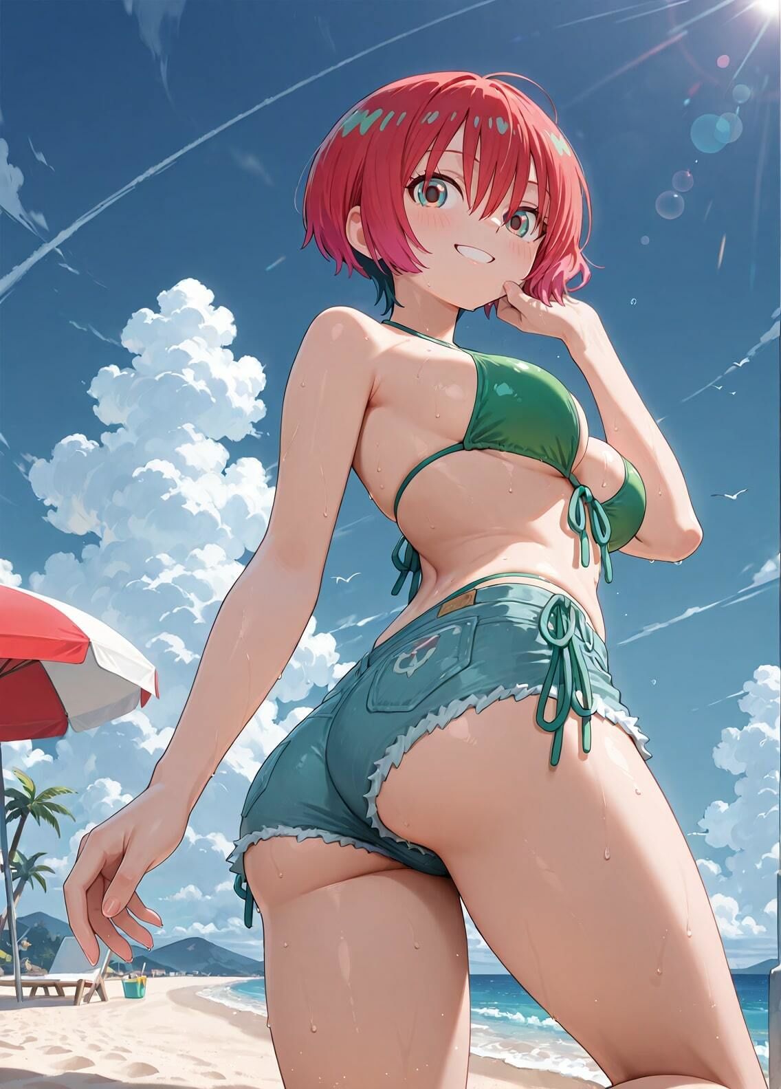 「機動戦士Gundam GQuuuuuuX」アマテ・ユズリハ セクシー写真集11（全500枚） - サンプル画像 1