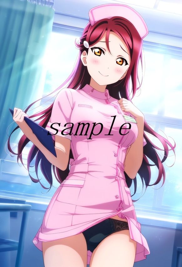 ラ〇ライブ！サ〇シャイン！！〜桜〇梨子ちゃんCG集〜（制服、サンタコス、逆バニー等） - サンプル画像 5