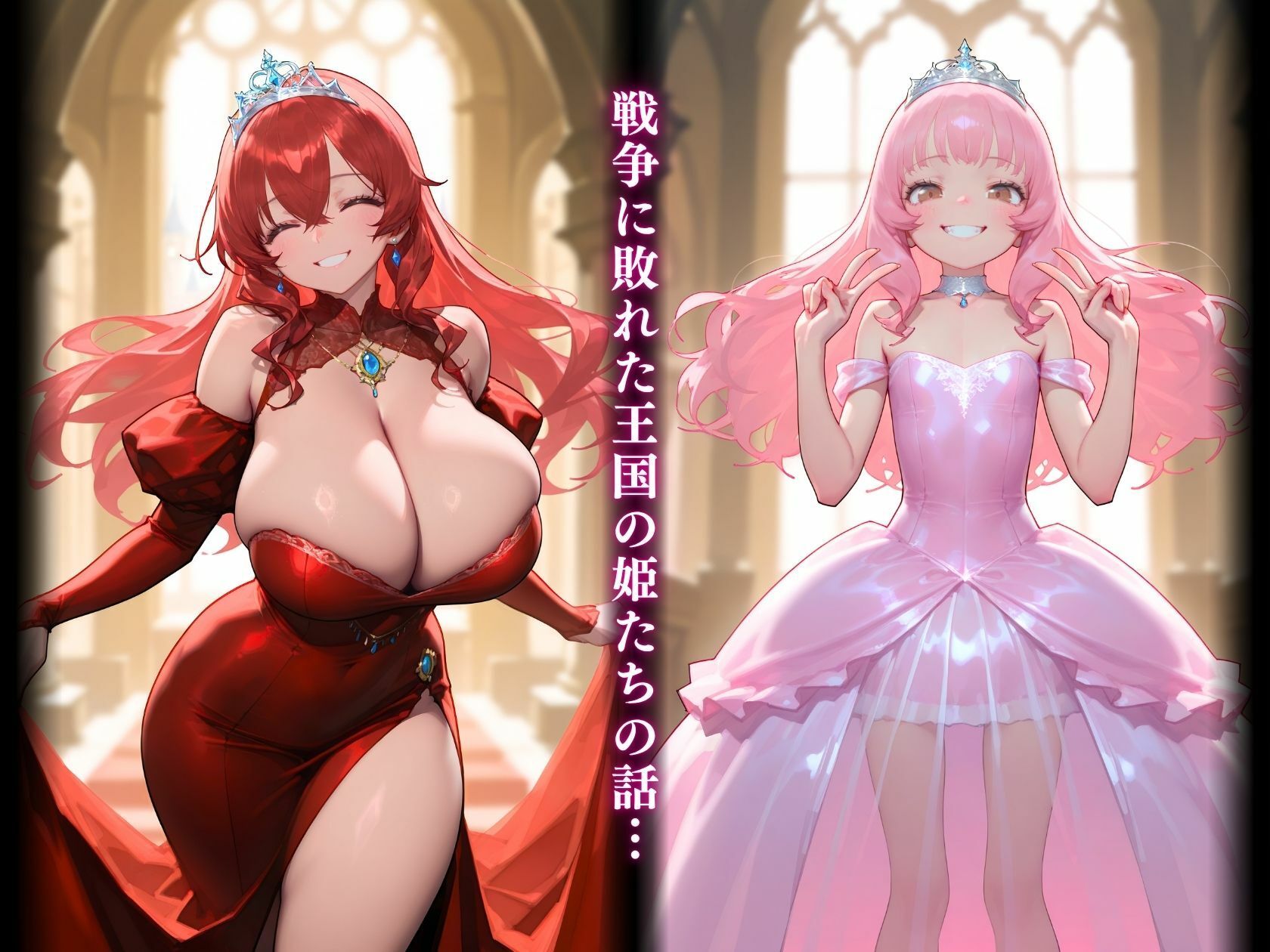 敗戦国の姫君たち「どうか国だけはお救いください…」 - サンプル画像 1