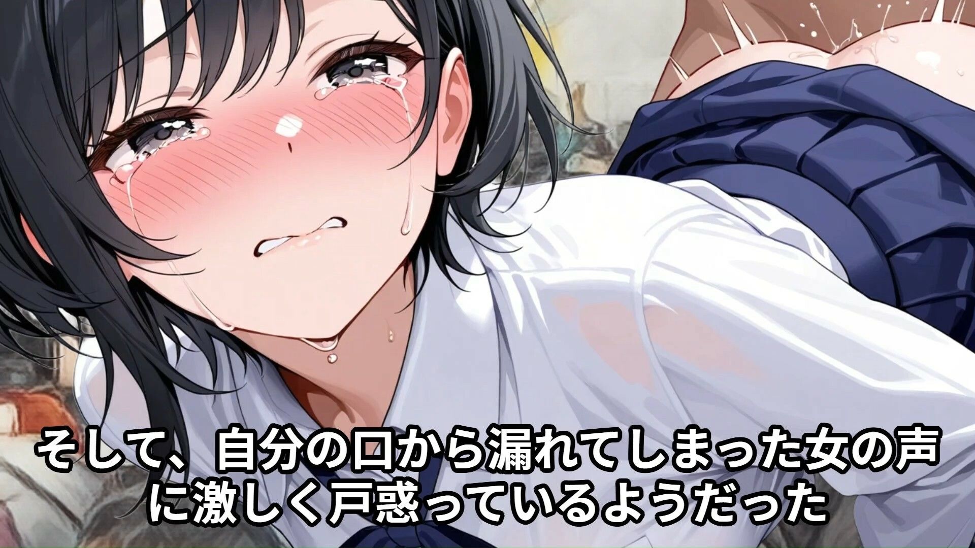 【羞恥体験告白】高身長175cmの女子学生が目の前に立ってて勝手にビビった俺、実はただの気弱で可憐な子だったので、満員電車で弄んでしまった話（前編） - サンプル画像 3