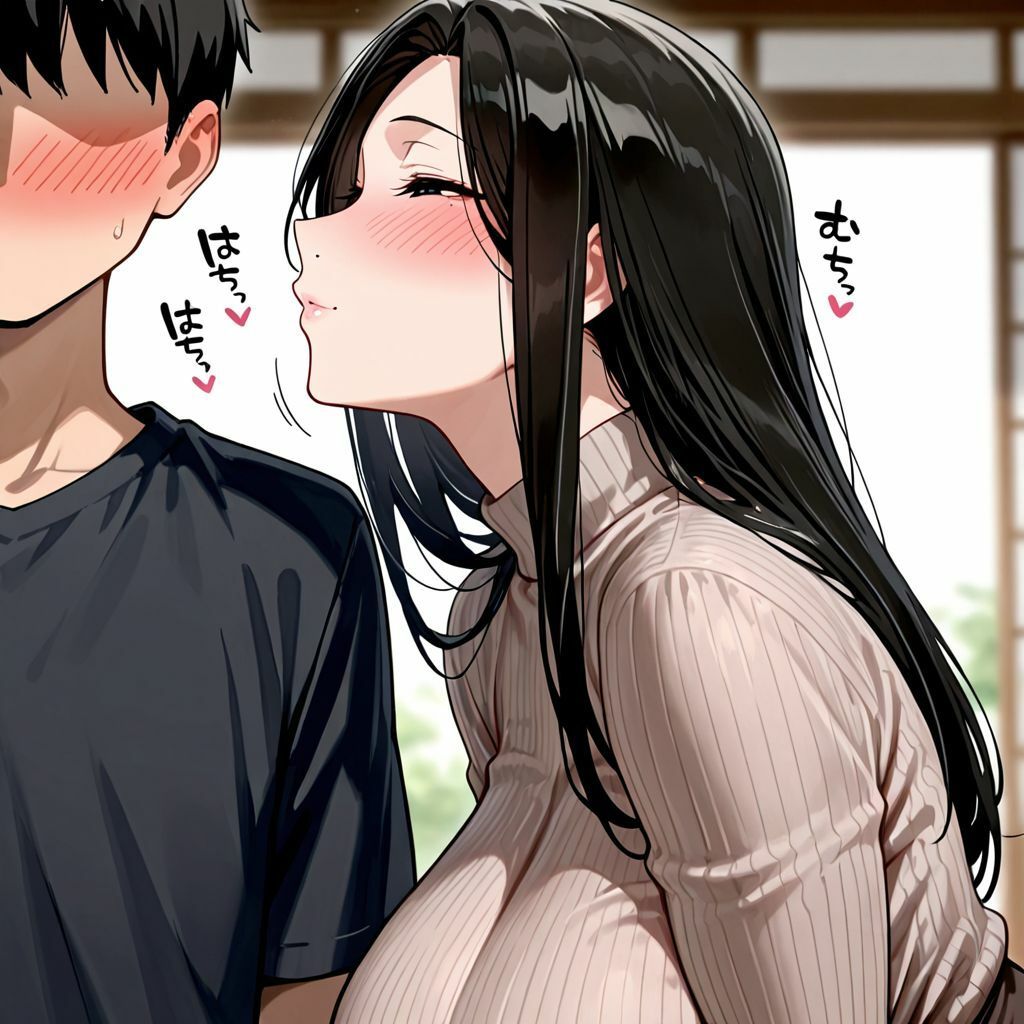 性処理人妻  息子の友人編 - サンプル画像 2