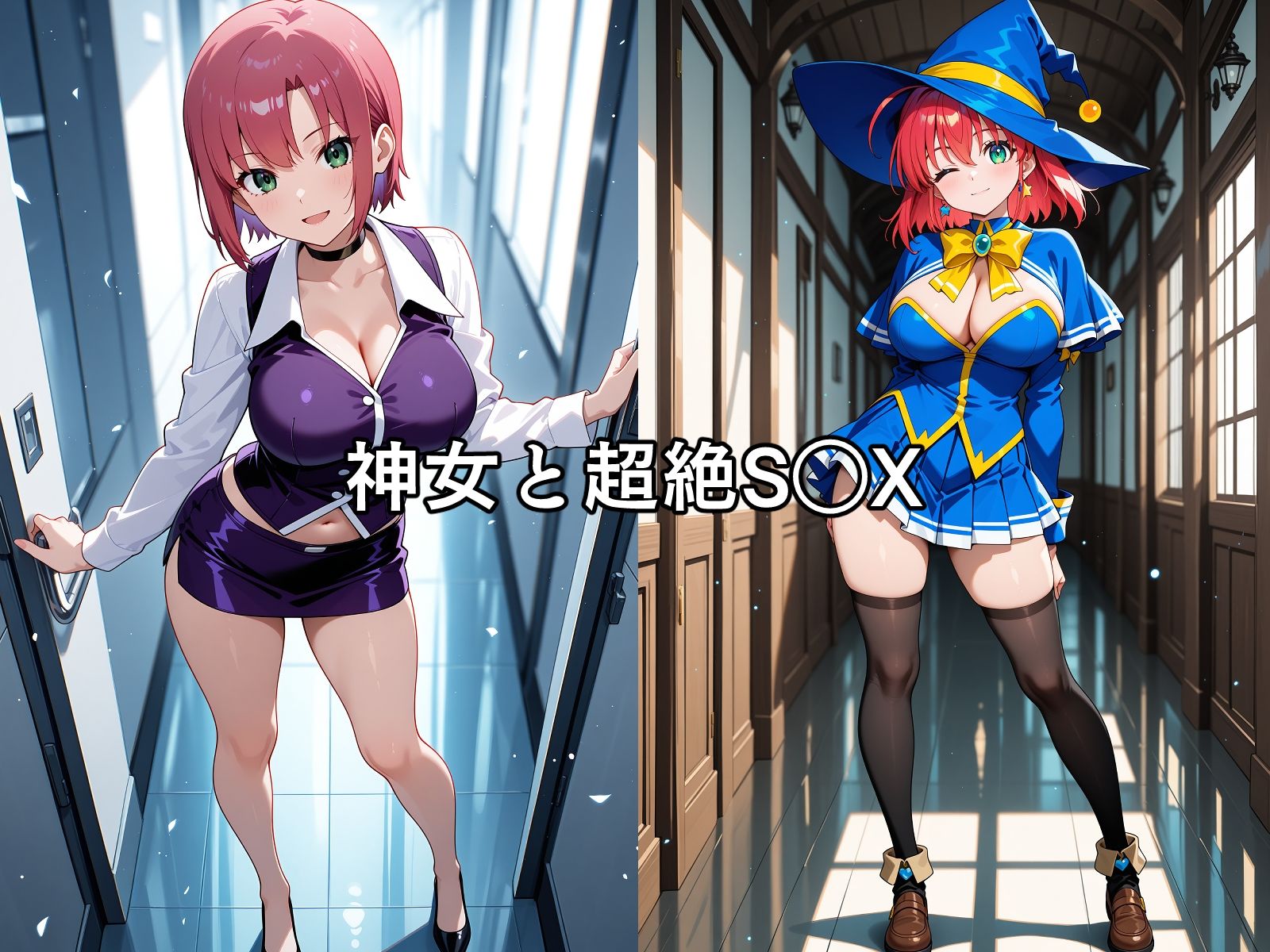 パチスロで人気のリ〇＆ア〇スのエロCG集 - サンプル画像 1