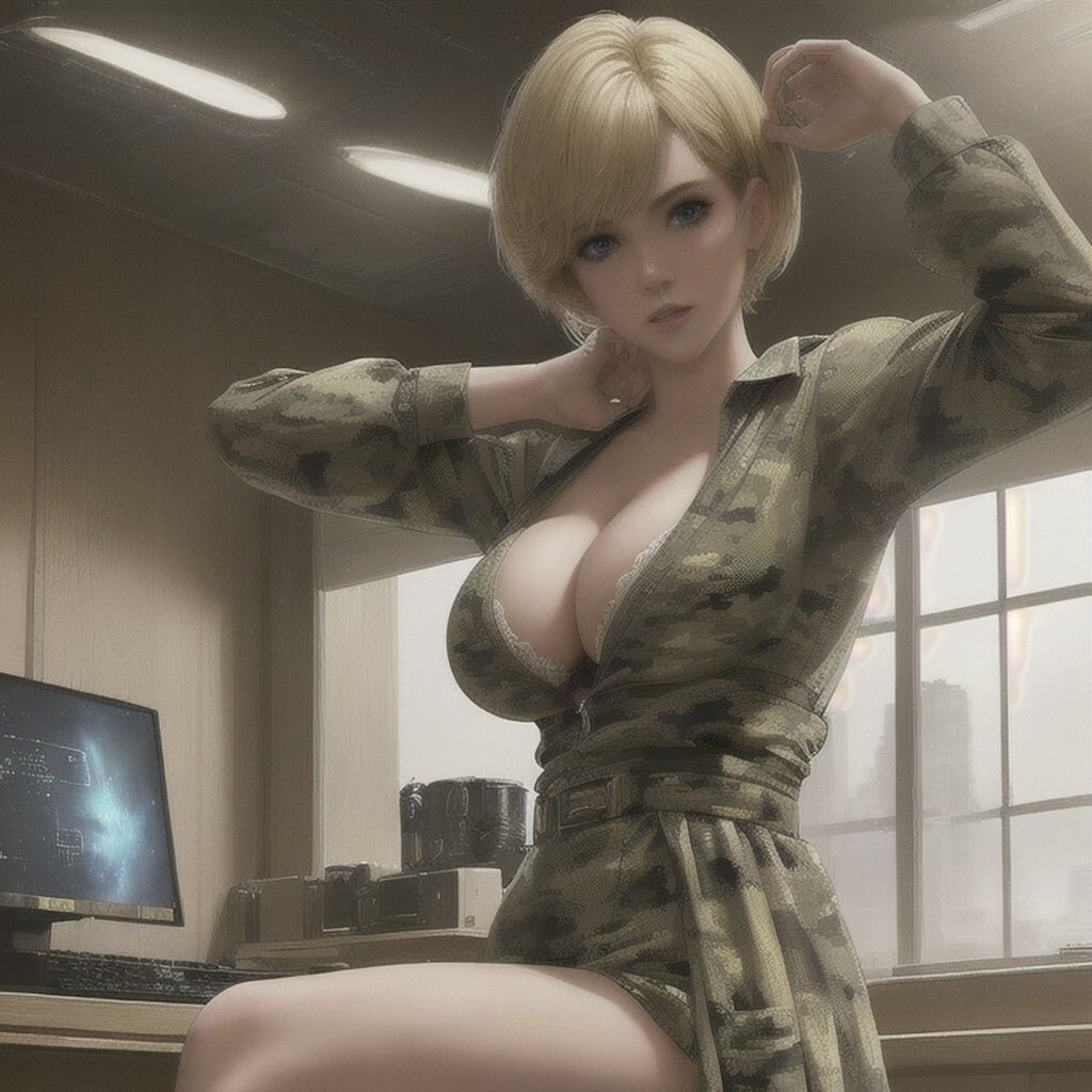 宇宙の女兵士 第3章 〜休息〜 - サンプル画像 2