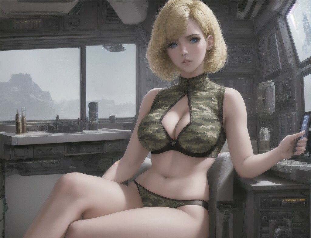 宇宙の女兵士 第3章 〜休息〜 - サンプル画像 3