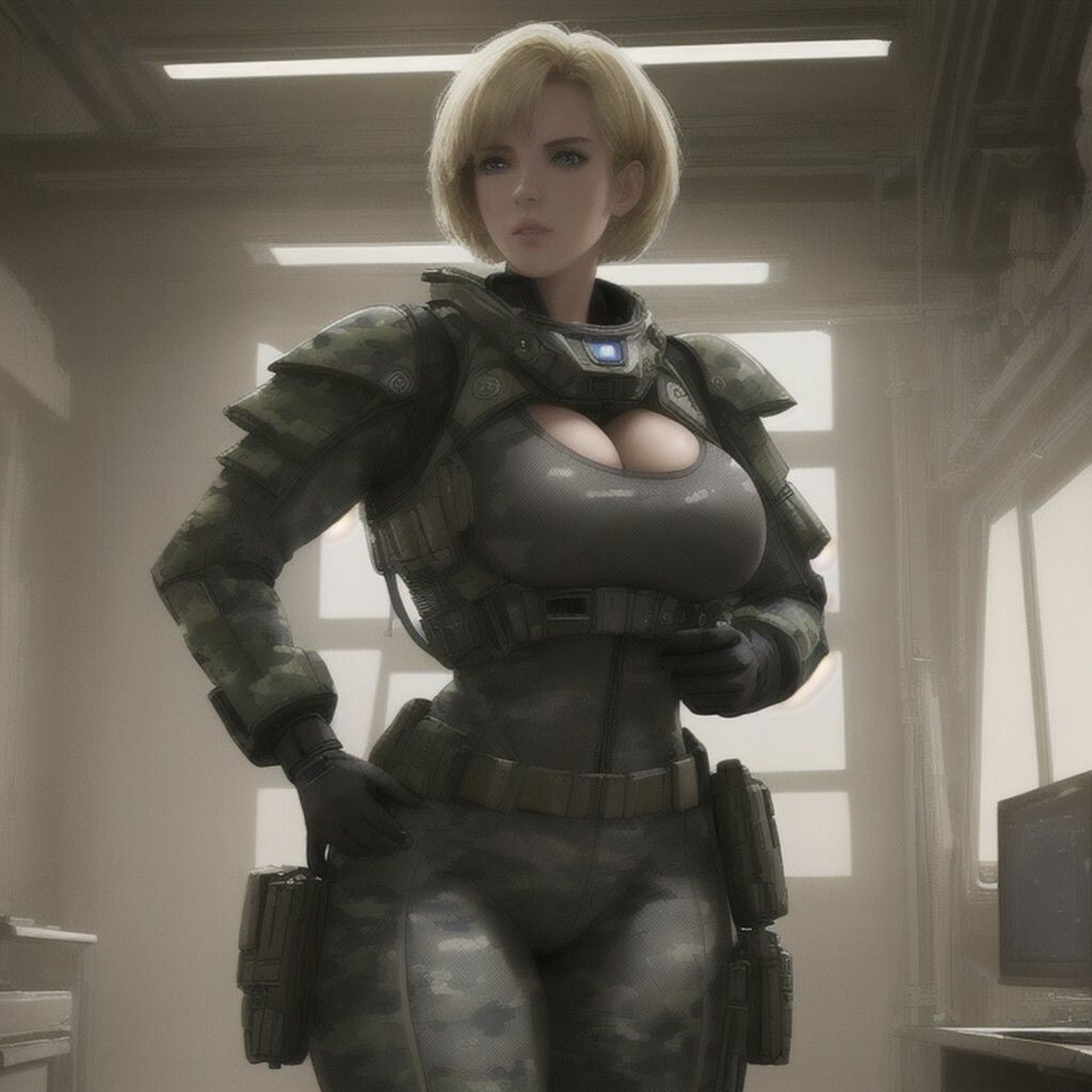 宇宙の女兵士 第3章 〜休息〜 - サンプル画像 4