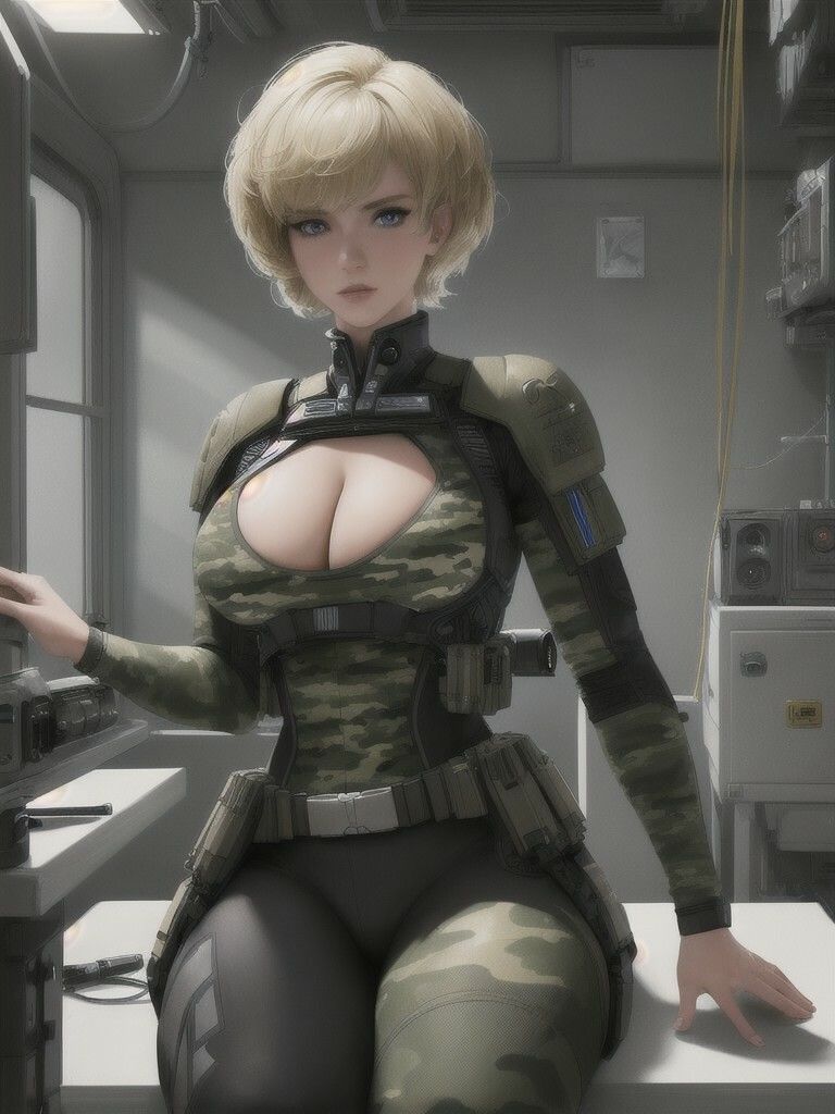 宇宙の女兵士 第3章 〜休息〜 - サンプル画像 5