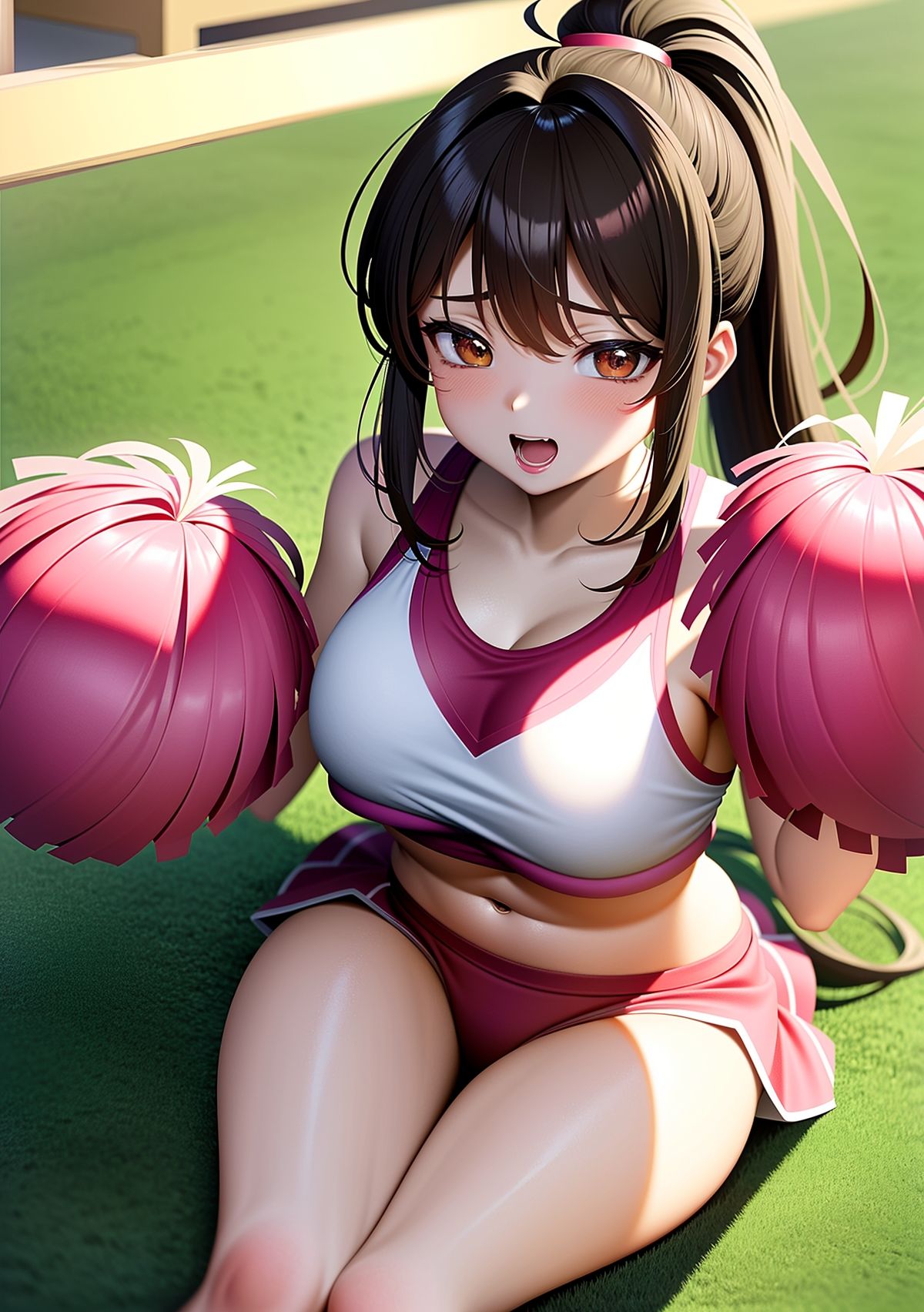 無垢な彼女たち 〜チアガール編〜 - サンプル画像 3