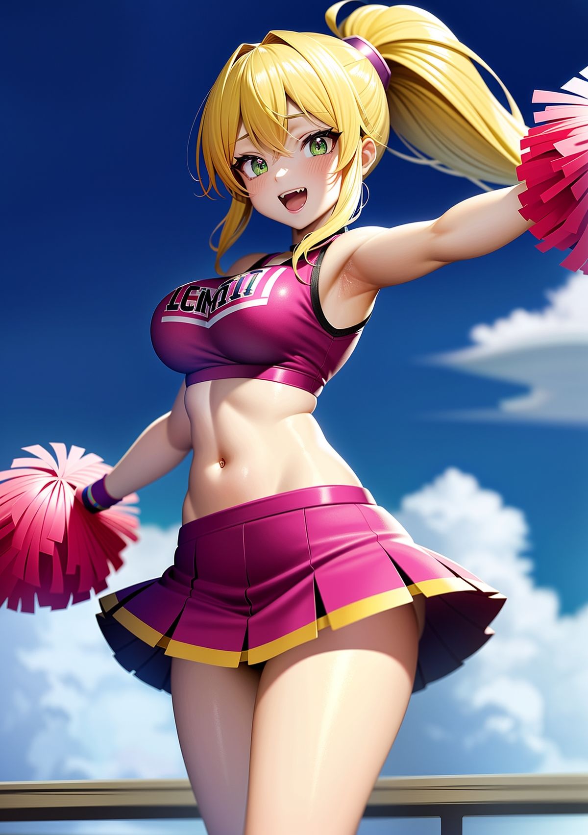 無垢な彼女たち 〜チアガール編〜 - サンプル画像 5