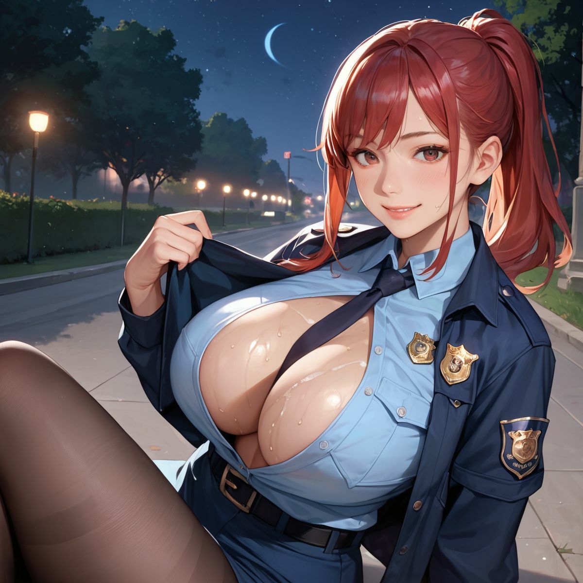 性欲処理課の淫乱婦警4 - サンプル画像 1