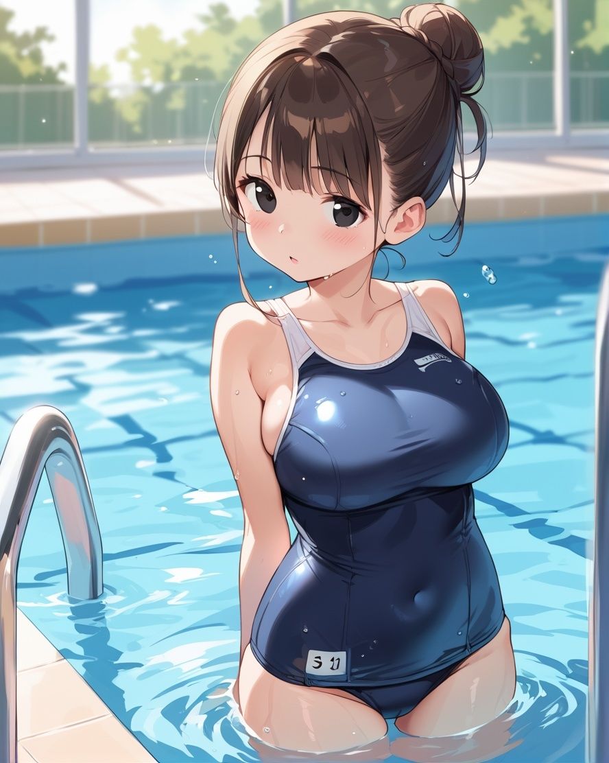 性欲が強い水泳部員は肉便器にされてしまう - サンプル画像 1