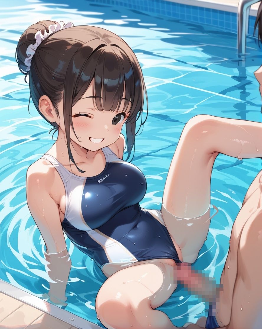 性欲が強い水泳部員は肉便器にされてしまう - サンプル画像 2